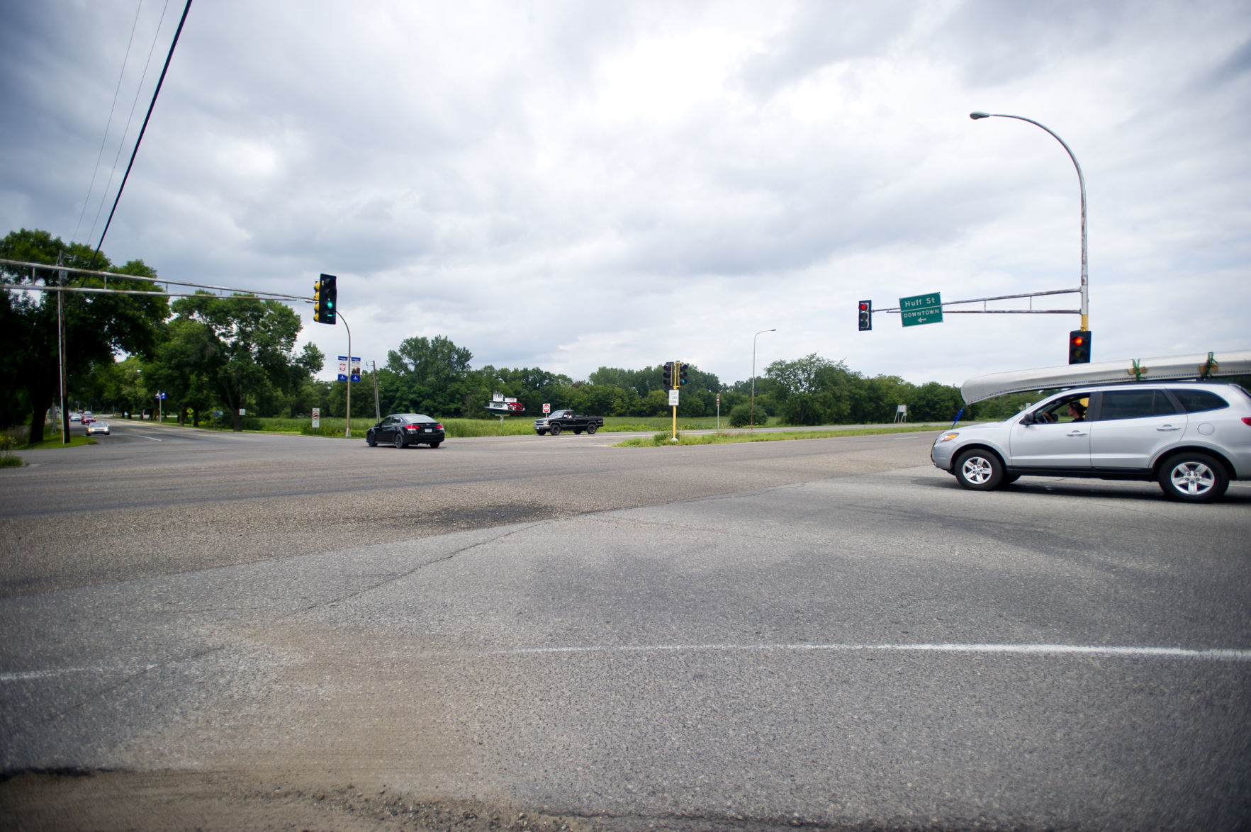 Huff Street and Hwy. 61 - 25 crashes